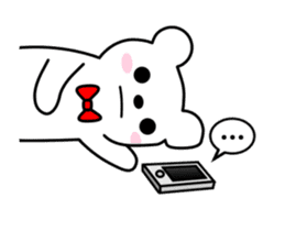 Bow Tie Bear Animated sticker #13385738