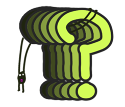 And big words, black dwarf sticker #13385798