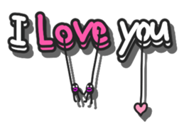 And big words, black dwarf sticker #13385815