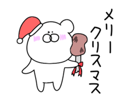 Painter bear sticker #13385898