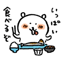 joke bear autumn sticker #13385941