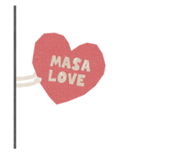 Sticker to send to "MASA" sticker #13386061