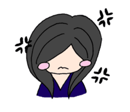 Girls talking sticker #13386512