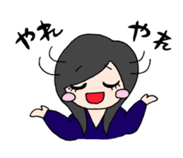 Girls talking sticker #13386516