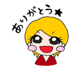 Girls talking sticker #13386518