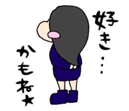 Girls talking sticker #13386536