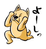 Animation Pomeranian of MAME_Shiba style sticker #13386941