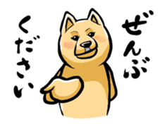 Animation Pomeranian of MAME_Shiba style sticker #13386946