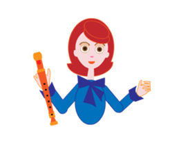 yumichan play music sticker #13387324