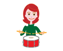 yumichan play music sticker #13387325