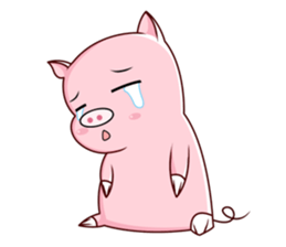 PIG!!! sticker #13387432