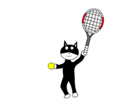 sticker japan cat&gin3 Tennis version3 sticker #13387518
