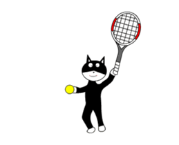 sticker japan cat&gin3 Tennis version3 sticker #13387518