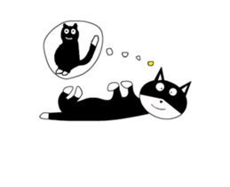 sticker japan cat&gin3 Tennis version3 sticker #13387520