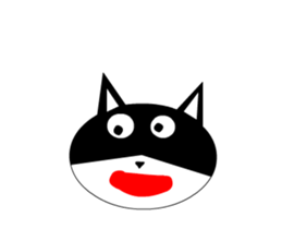 sticker japan cat&gin3 Tennis version3 sticker #13387521