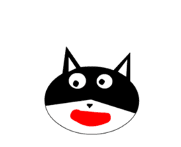 sticker japan cat&gin3 Tennis version3 sticker #13387521