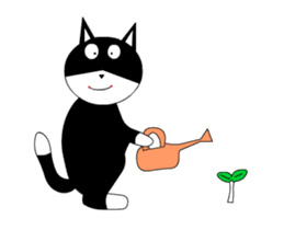 sticker japan cat&gin3 Tennis version3 sticker #13387523