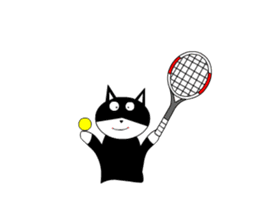 sticker japan cat&gin3 Tennis version3 sticker #13387525