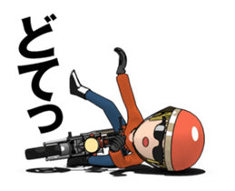 Compact motorcycle sticker #13387814