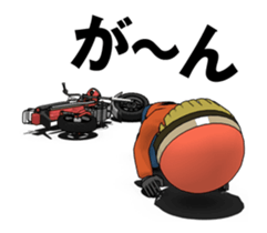 Compact motorcycle sticker #13387820