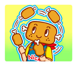 Nikuniku-Nick sticker #13388231
