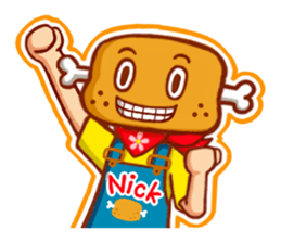 Nikuniku-Nick sticker #13388234