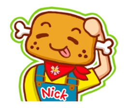 Nikuniku-Nick sticker #13388237