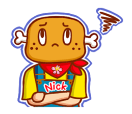 Nikuniku-Nick sticker #13388242
