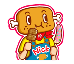 Nikuniku-Nick sticker #13388244