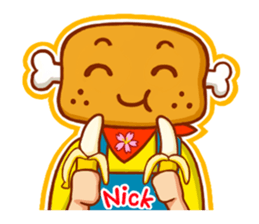 Nikuniku-Nick sticker #13388245