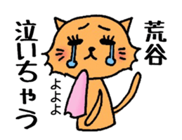 Cat to give ARAYA sticker #13388803