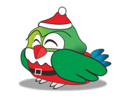 Inspired by the lively parrot sticker #13388876