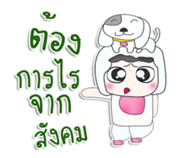 Mr. Toshi.Love dog^^ sticker #13388985