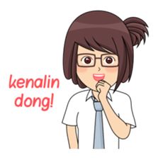 Vita Cewek Manis sticker #13389338