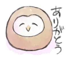 round owls sticker #13389423
