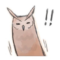 round owls sticker #13389435