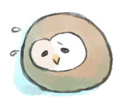 round owls sticker #13389436