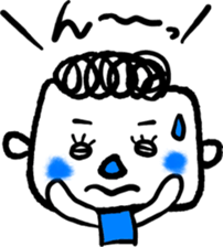 Life of the square face sticker #13389567