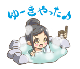 EBINO "MOE"character(boy and girl twins) sticker #13389822
