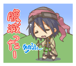 EBINO "MOE"character(boy and girl twins) sticker #13389835