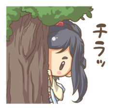 EBINO "MOE"character(boy and girl twins) sticker #13389840