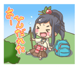 EBINO "MOE"character(boy and girl twins) sticker #13389842