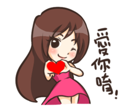 Pink Girl-Dorothy sticker #13389868