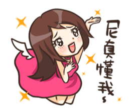 Pink Girl-Dorothy sticker #13389878