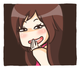 Pink Girl-Dorothy sticker #13389885