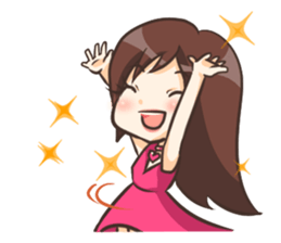 Pink Girl-Dorothy sticker #13389888