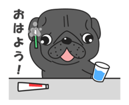 Kuro Pug Animated! sticker #13390222