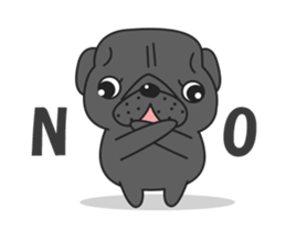 Kuro Pug Animated! sticker #13390227