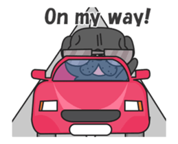 Kuro Pug Animated! sticker #13390234