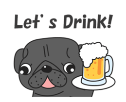 Kuro Pug Animated! sticker #13390239